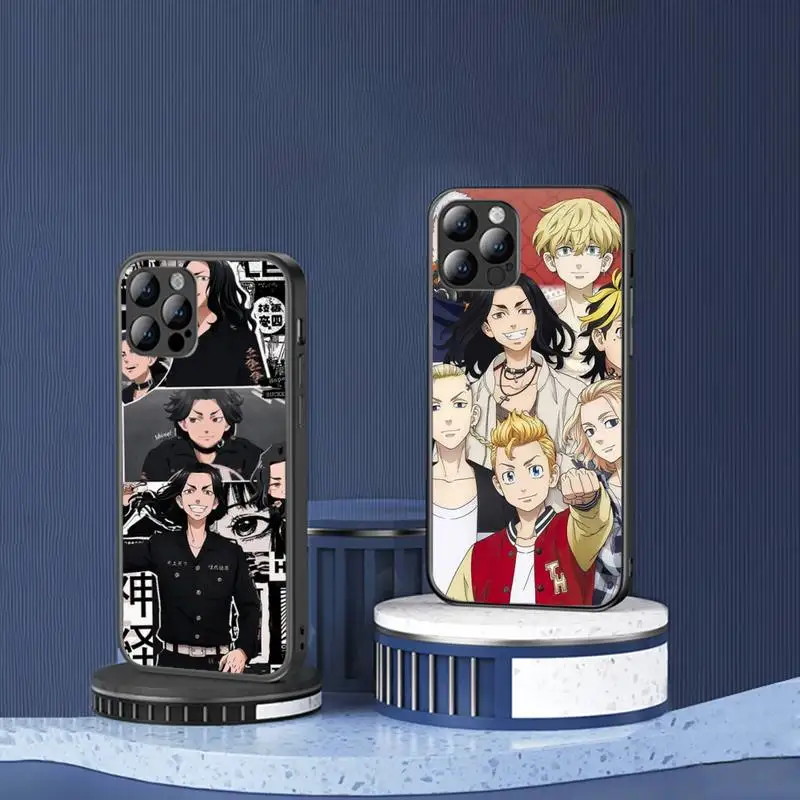 

tokyo revengers Anime Cover Phone Case for iPhone 13 7 8 11 12 Pro X XS XR Samsung A S Note 10 21S 71 Plus pro Max mobile bags