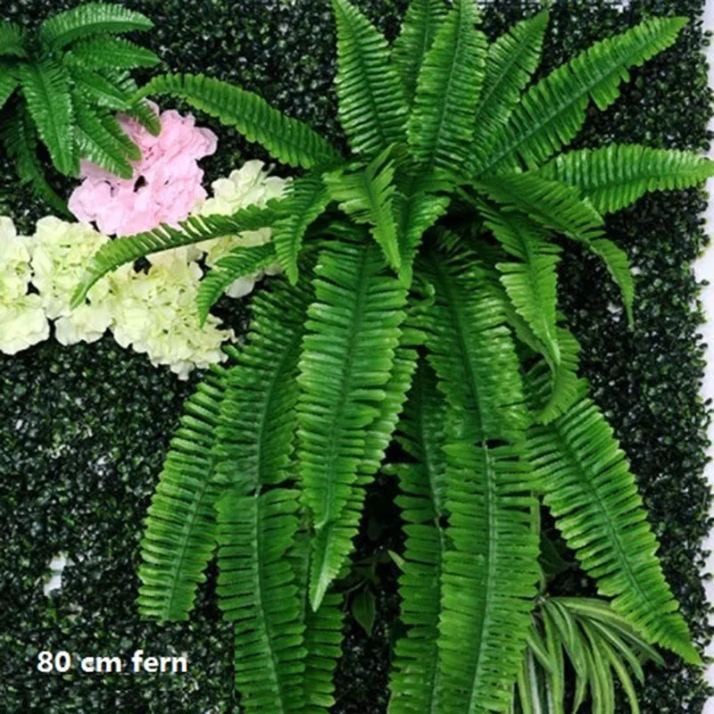 Висячие растения искусственная зелень папоротники зеленая стена растение