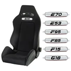 Наклейка металлическая эмблема сиденья для BMW X5 E53 E70 F15 F85 G05 F95 G18 E12 E34 E39 F10 F11 F18 G30 G31 G38, значки на сиденья