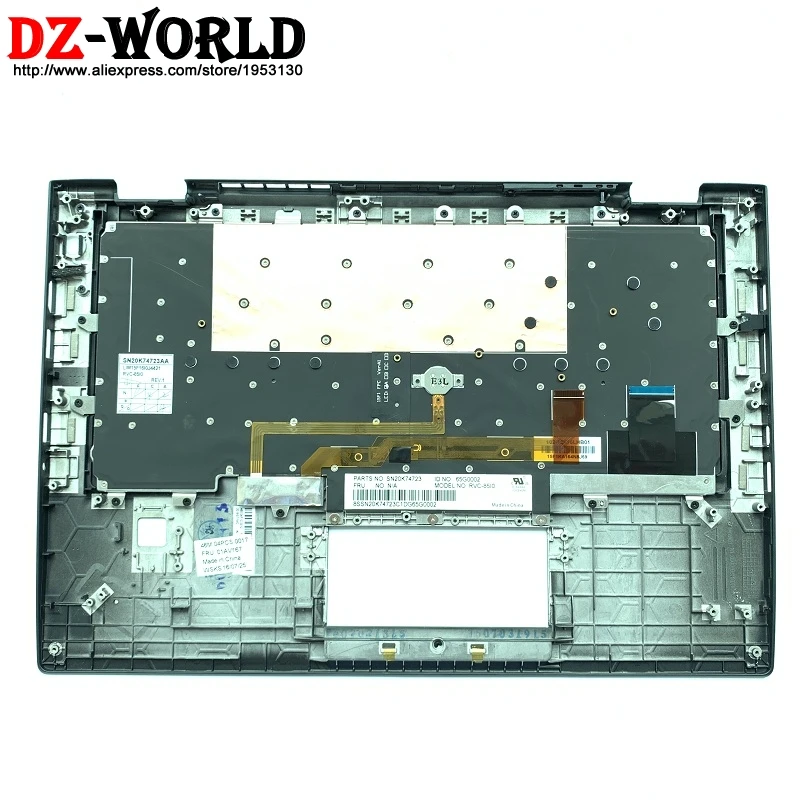 Новая верхняя подсветка Palmrest с итальянской клавиатурой подсветкой для Thinkpad X1 Carbon