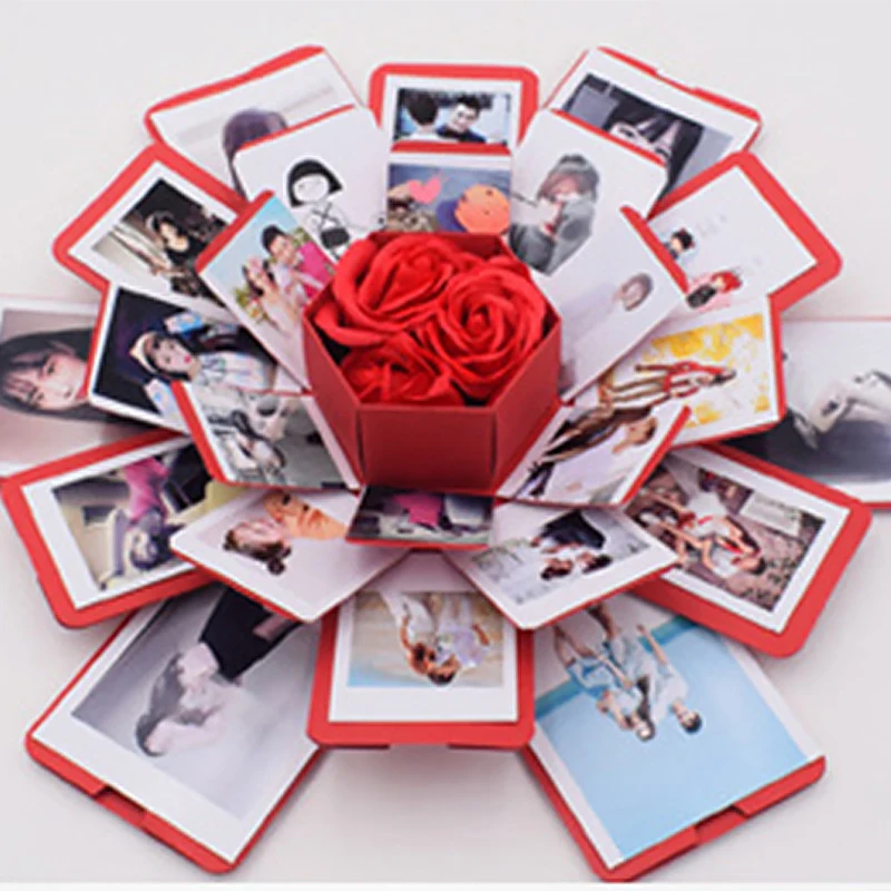 Взрывобезопасная коробка с сюрпризом для вечевечерние НКИ Подарок на годовщину