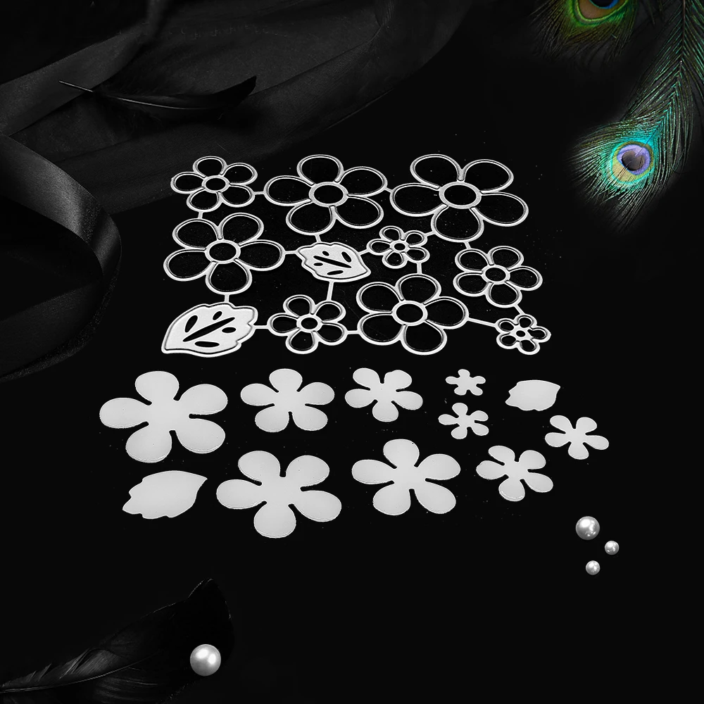 Металлические Вырубные штампы для рукоделия форма вырезания 2019 новые листья