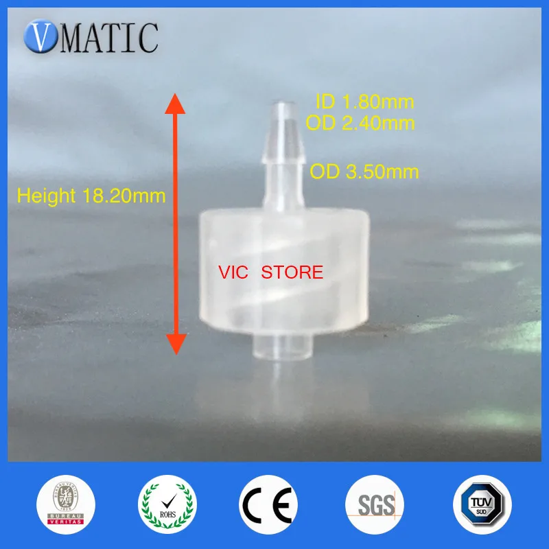 

Free Shipping 3/32 Inch Barb Male Luer Tapered Fitting (Polyprop) Luer Lock Tapered Connector