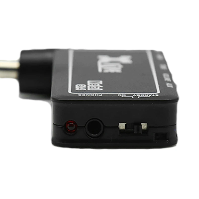 Миниатюрный перезаряжаемый разъем для электрогитары наушники с цифровым