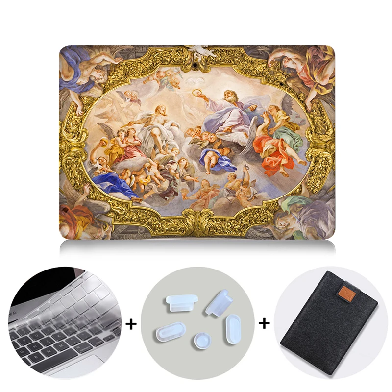 MB03 MTT чехол для Macbook Air 11 13 Pro retina 12 13 15 дюймов с сенсорной панелью сумка для ноутбука A1466 A2159 A1706 чехол+ клавиатура - Цвет: MB03