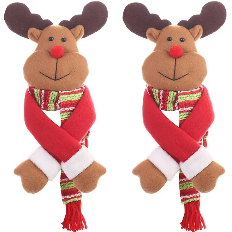 

2 шт., новогодние крышки для бутылок вина