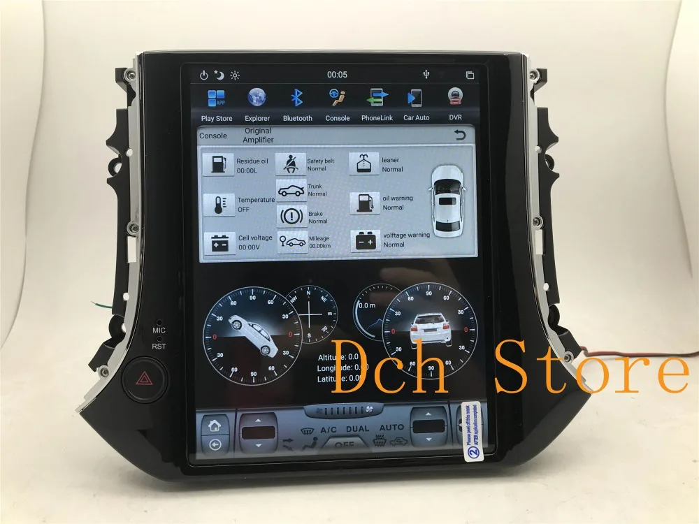 10,4 дюймов вертикальный Большой экран Tesla стиль Android 8,1 Авто DVD gps навигация для Volkswagen tiguan 2009- PX6 CARPLAY авто