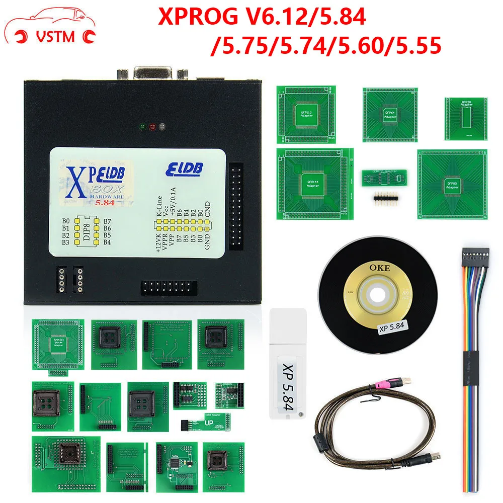 XPROG-M V6.12 V5.74 X Prog M Box V5.55 Авто ECU чип Тюнинг программист Xprogm 5,84 Xprog 5,55 Xprog5.55