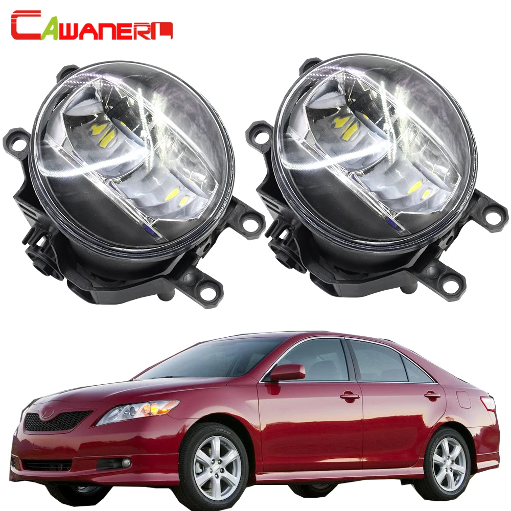 Автомобильные дневные ходовые огни Cawanerl светодиодные DRL белого цвета H11 12 В для