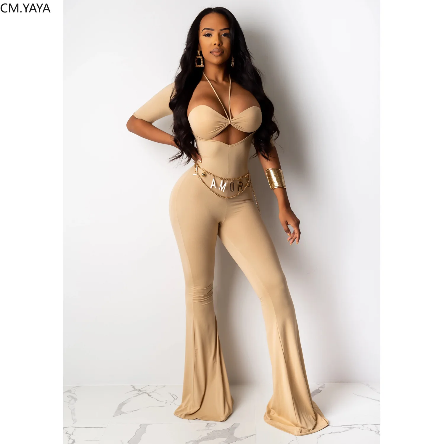 Осеннее Женское боди без бретелек с вырезами облегающее бретельками укороченный