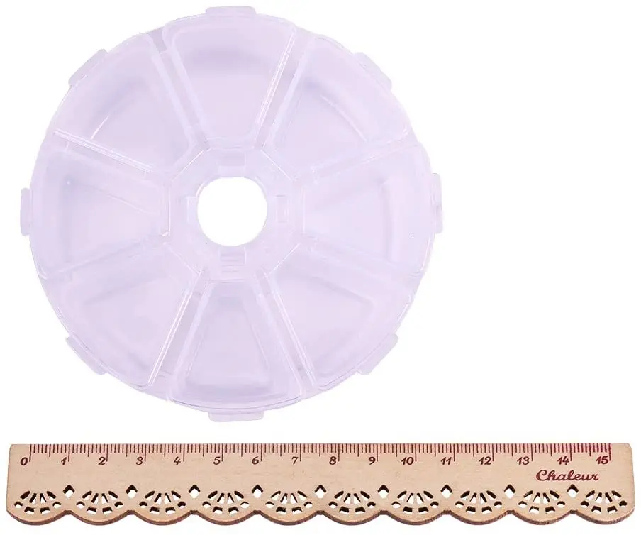 Пластиковые прозрачные бусины контейнеры для хранения хранение принадлежностей