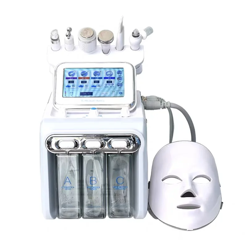 

New Arrival! 7 In 1 H2O2 Water Oxygen Jet Peel Hydra Beauty Skin Cleansing Hydra Dermabrasion Facial Machine Water Aqua Peeling