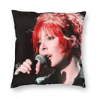 Красивая наволочка для подушки Mylene фермер 40x40 домашний декор Печать французский певец декоративная подушка для дивана двусторонняя