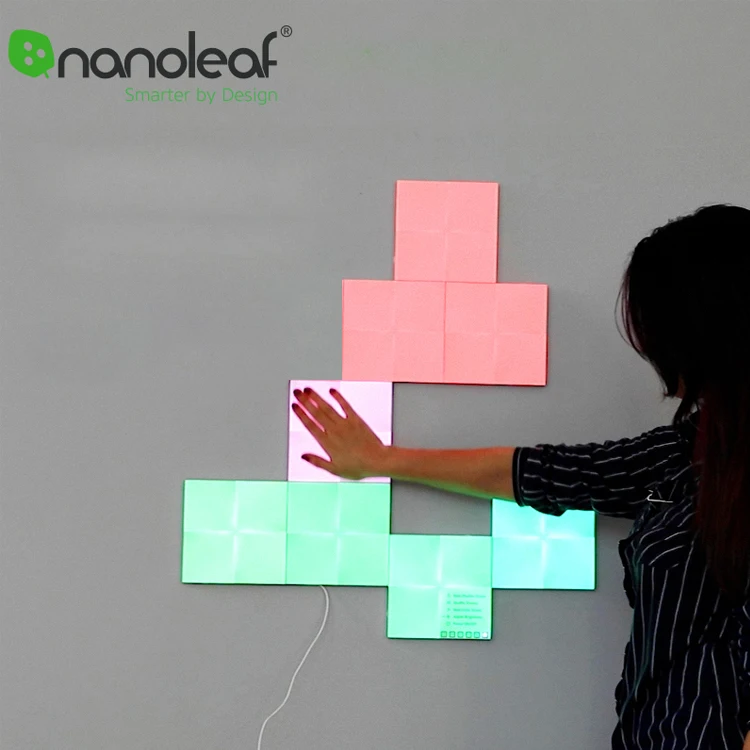 Nanoleaf полноцветный умный нечетный светильник панели работают с Mijia для Apple Homekit Google Home 9 шт./1 коробка