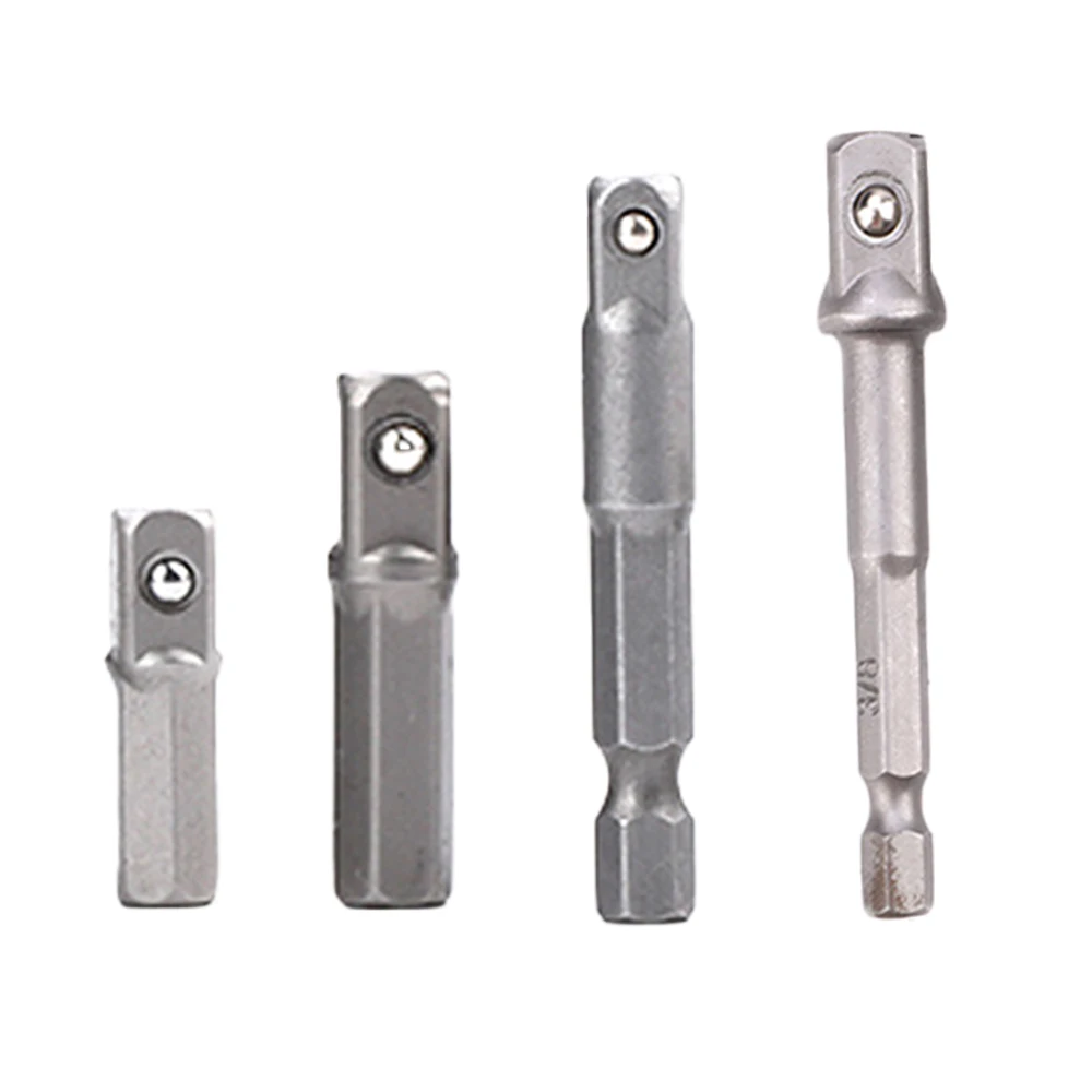 4 шт шестигранный хвостовик адаптер для сверла Гайка Драйвер удлинитель питания