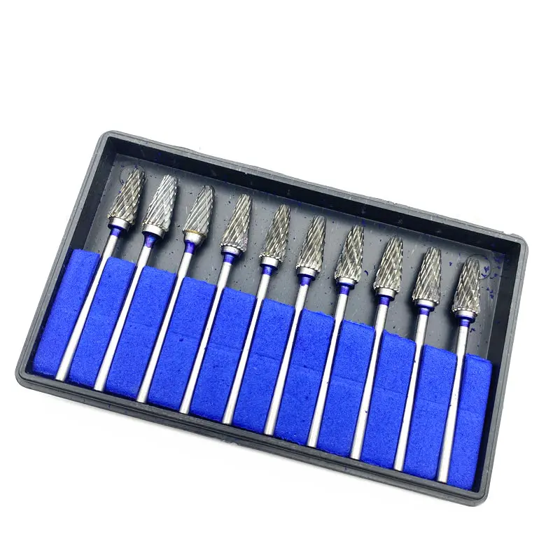 

L060SC Dental Grinding Heads Tungsten Steel Teeth Polishing Burs Dental Lab Grinding Drill Grinder Dentistry Equipment Bur 10PCS