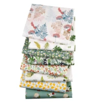 8pcslotgorgeous floral printed patchwork cloth settwill cotton tissue fabricdiy sewingquilting toys material for babychild
