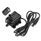 DC 5V 4,8 W USB мини Бесщеточный Водяной насос погружные, амфибии Fountain низкий уровень шума насосы нижние присоски
