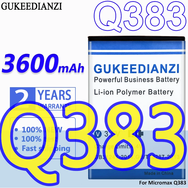 

Флейта большой емкости Q383 3600 мАч для Micromax Q383