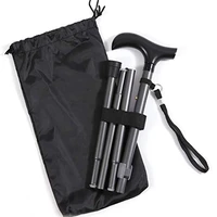outdoor sports bag walking camping sticks carrying pouch case folding cane storage bags durable holder bag with drawstring