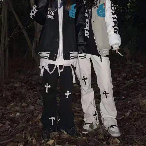 Брюки женские свободные с высокой талией модные эластичные Широкие штаны