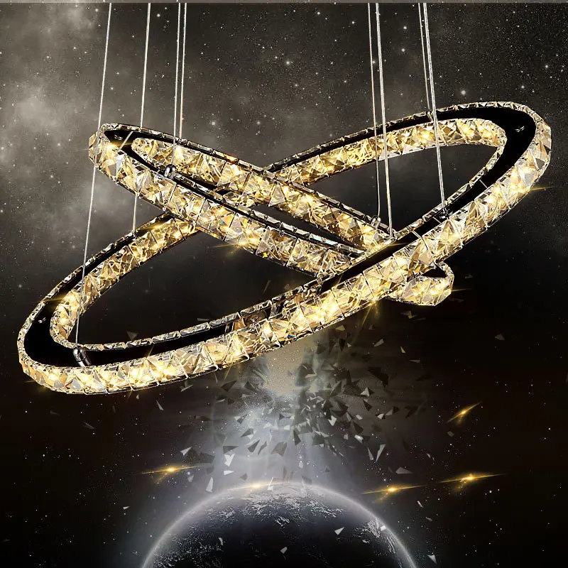 Хрустальная светодиодная люстра K9 современный потолочный светильник из