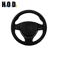 car steering wheel cover for bmw f10 2014 520i 528i 2013 2014 730li 740li 750li diy microfiber leather braid for steering wheel