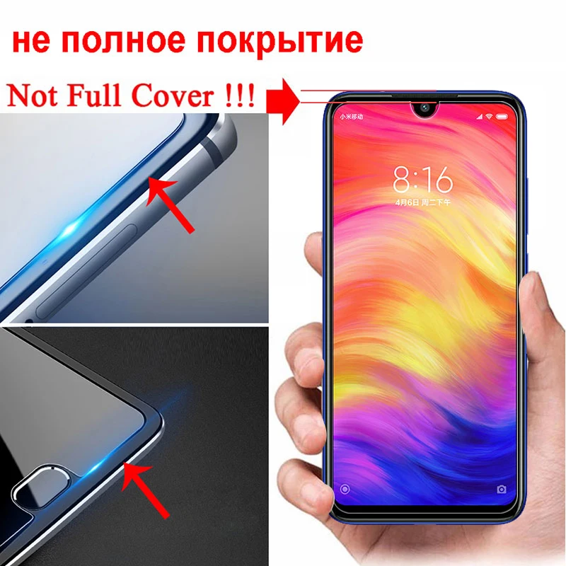 3pcslot protective glass on for xiaomi redmi note 7 tempered xiomi redme note7 screen protector armor xaomi red mi not 7 xiami free global shipping