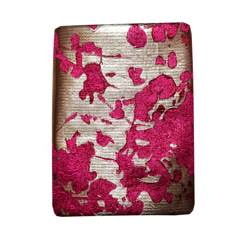 

Elegant gold silk three-dimensional graffiti yarn-dyed jacquard fabric, sewing fabric factory shop is not out of stock