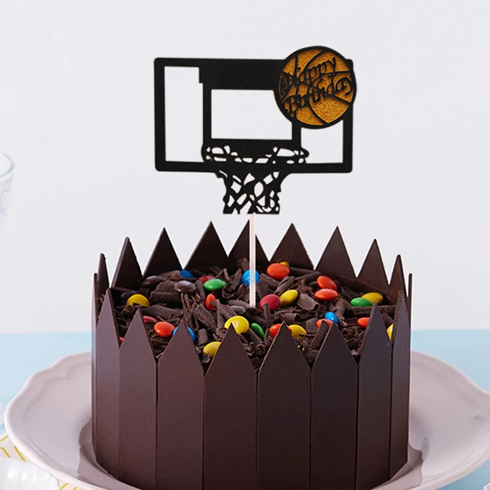 5 шт. баскетбольная рамка для торта на день рождения Топпер фруктового десерта