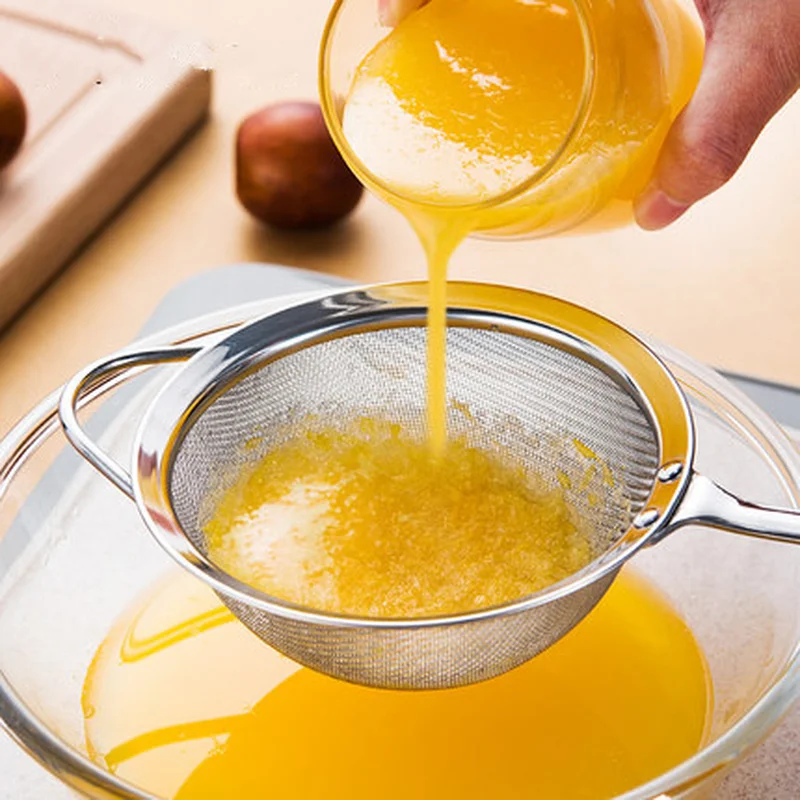 Стальной сито Многофункциональный сетчатый проволочный фильтр широкий рот