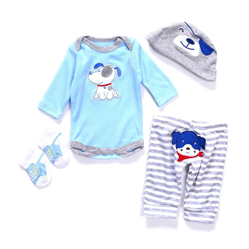 7HH901494-17 Reborn Baby Doll Одежда для смены одежды для NPK Reborn Baby Doll 22 дюймов Реалистичная кукла для новорожденных - Цвет: 7HH901494-17