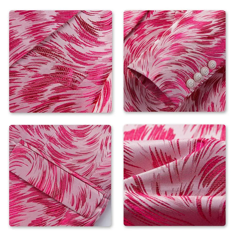 Мужской блейзер с вышивкой yunклос однобортный пиджак для свадьбы и вечерние