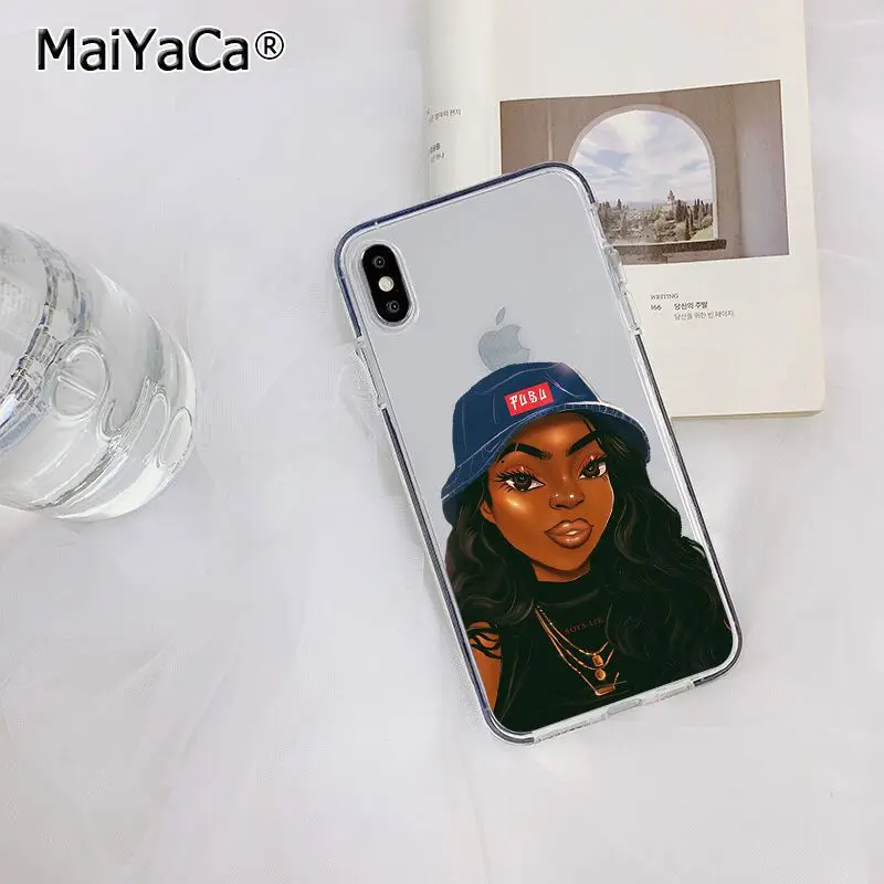 MaiYaCa Розовый сделать деньги не друзья каш черная голова девушка чехол для телефона для Apple iphone 11 pro 8 7 66S Plus X XS MAX 5S SE XR