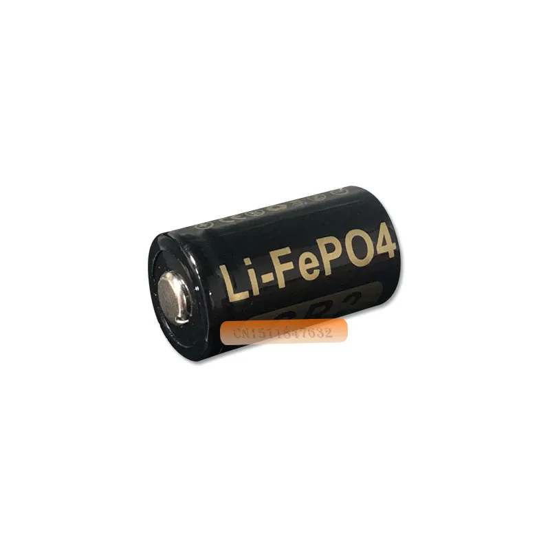 10 шт./лот 400 мАч CR2 батарея 3 в LiFePO4 перезаряжаемая 15266 с защитной