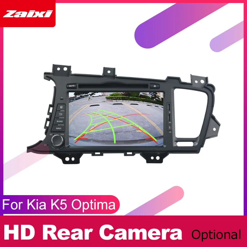 Автомобильный DVD плеер ZaiXi 2 DIN GPS навигация для KIA K5 Optima 2011 2015 Автомобильная