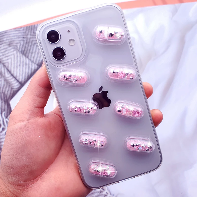 

3D Bling Glitter Clear Samsung A22 4G Phone Cases For Galaxy A51 A52 A71 A 22 41 70 5G Soft TPU Silicone Back Bumper Cover Etui