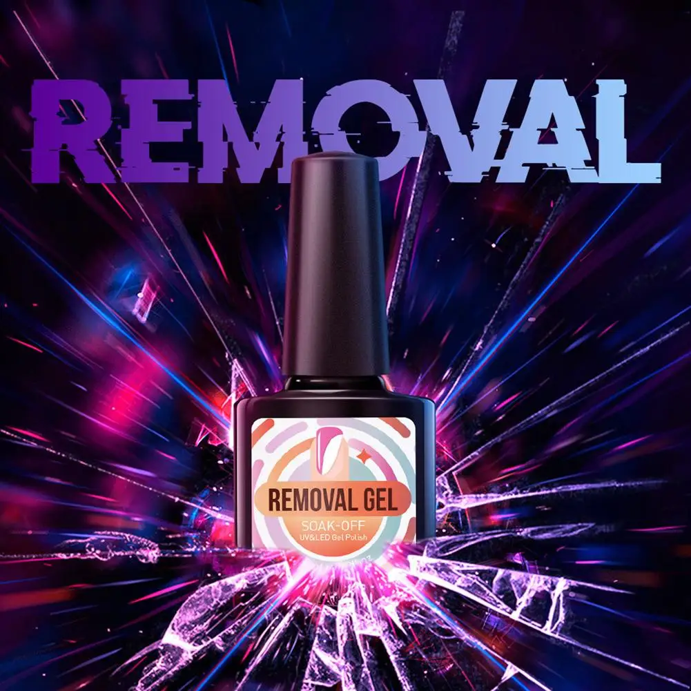Новый 15 мл УФ светодиодный Гель лак для ногтей Burst Magic Remover удаления замачивания