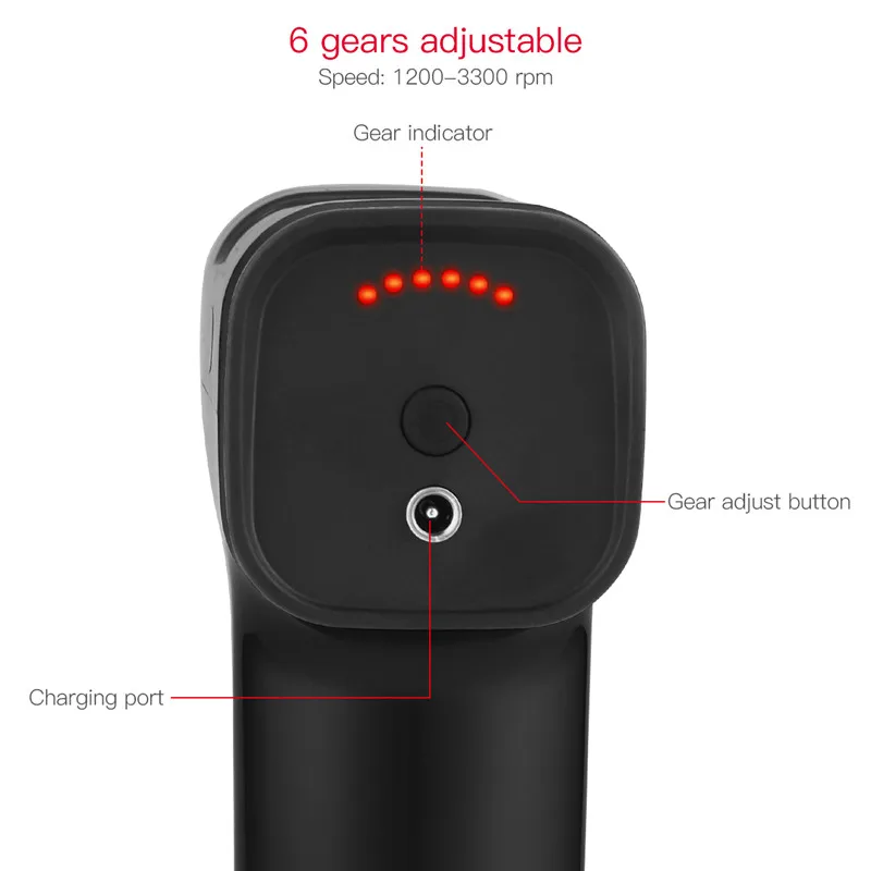 

CkeyiN Electric Fascia Gun Deep Tissue Massage For Muscle Relaxation Handheld Fascia Massage Gun Cordless Massage Tool