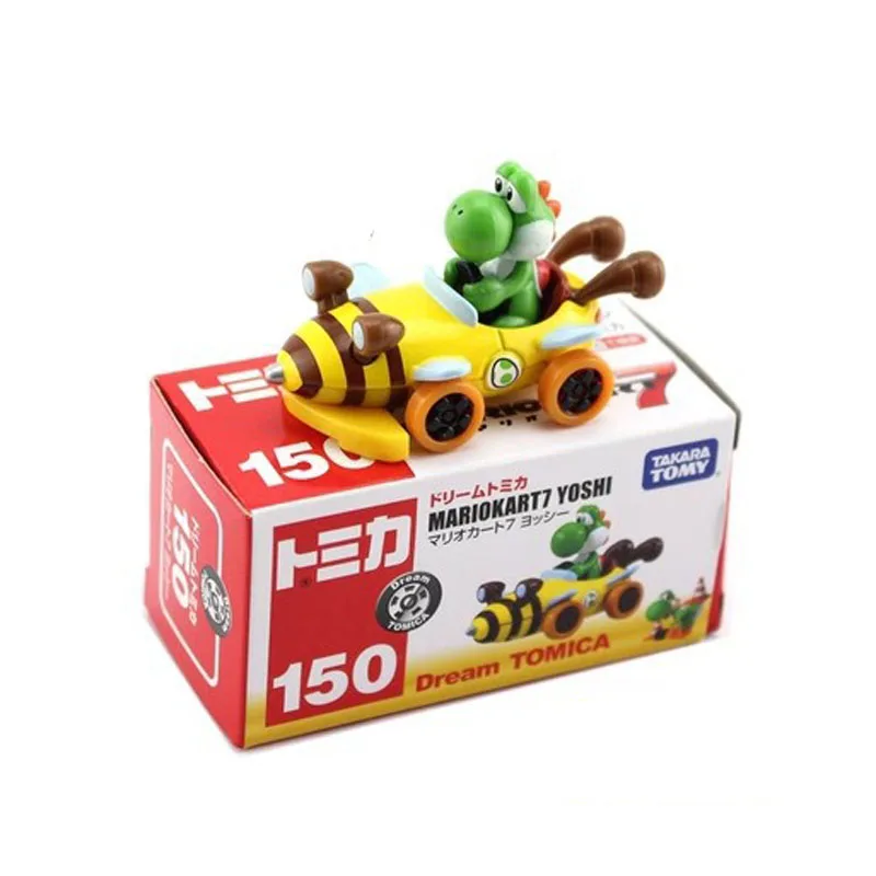Оригинальная модель автомобиля из сплава TOMY, модель Пикачу Оптимус Прайм, Супер Марио, Бэтмен, Темный рыцарь, Бэтмобиль, рождественский подарок, игрушка