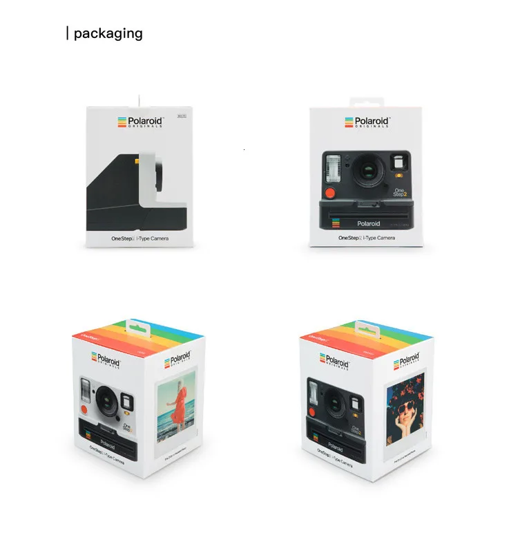 Горячая точка Polaroid фотография Onestep2 VF+ радужной камеры Райдера для Onestep2 в черно-белом цвете