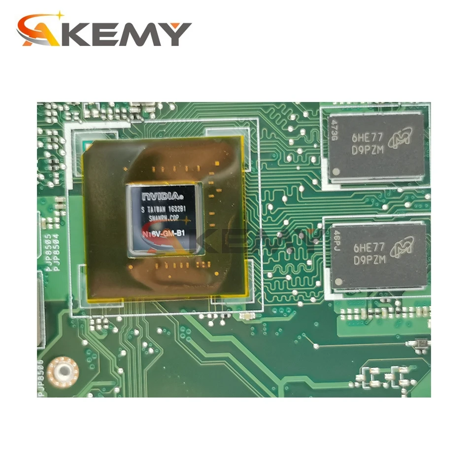 Akemy X555LD материнская плата для ноутбука ASUS X555LJ X555L оригинальная 4GB-RAM I7-5500U GT920M