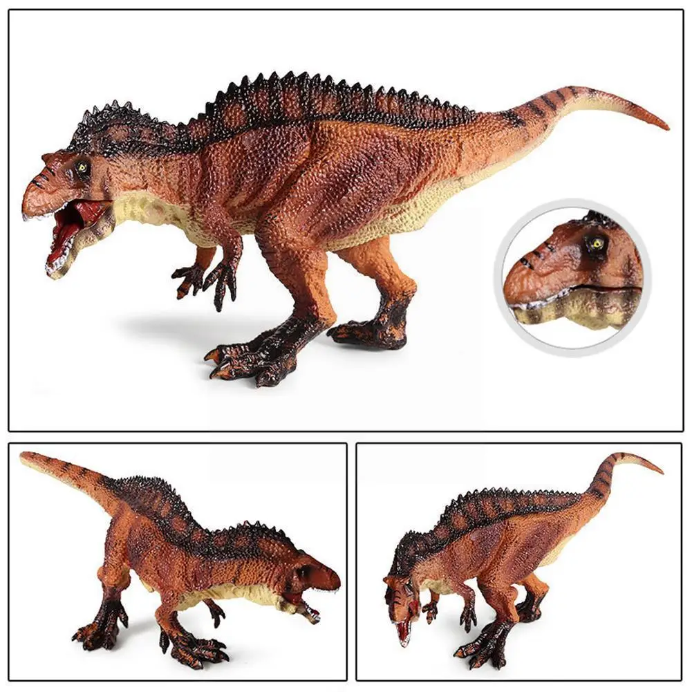 1pcs Simulation Dinosaur Model Ornament PVC Tyrannosaurus Model Collection Gift Toy Dinosaur Rex For Kids Jurassic Figure O6W2