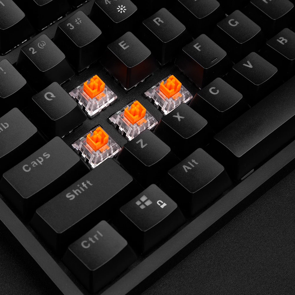 Команда волка профессиональная игровая механическая клавиатура RGB с подсветкой USB Проводная оптическая ось русская/английская модель для компьютера