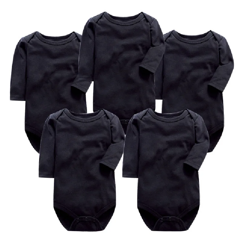 Боди для новорожденных мальчиков хлопковый комбинезон с длинными рукавами