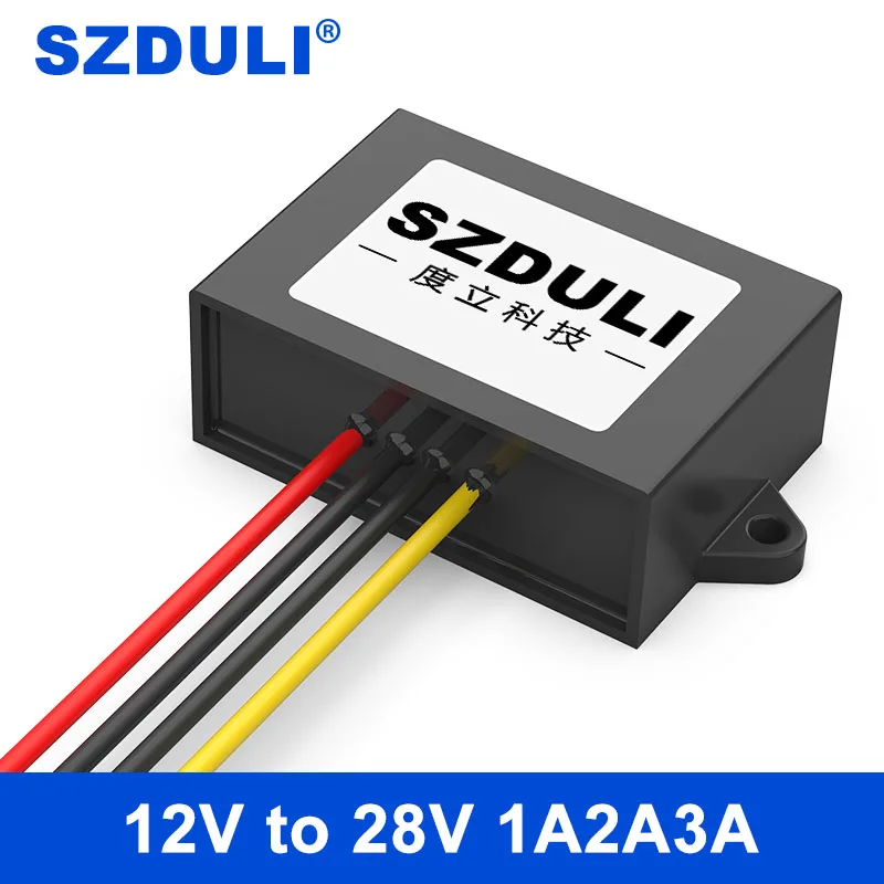 

12V to 28V DC converter 10-26V liter 28V car power regulator DC-DC boost power supply module