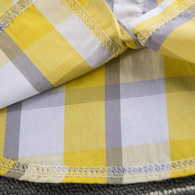 

Spring Autumn Children Cotton Clothes Baby Boy Plaid Jacket Bib Pants 2Pcs/sets Infant Out Kid Fashion Toddler Casual Tracksuits