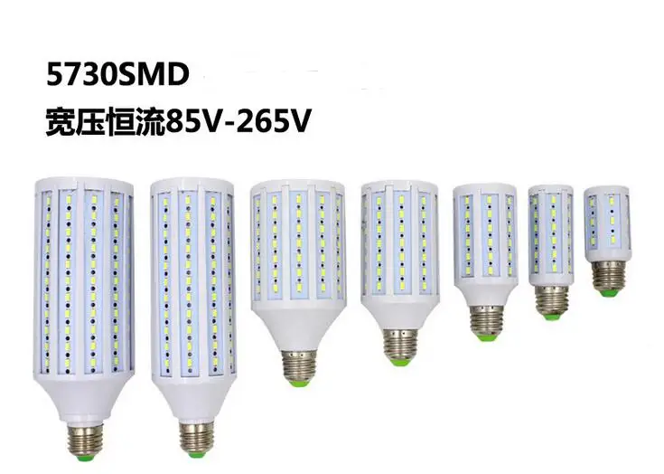 

5W 10W 15W 20W 30W 40W 60W E14 E27 B22 E40 SMD 5730 5630 LED corn bulb light droplight lighting Pendant downlight lamp