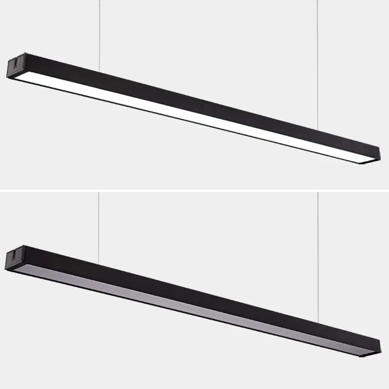 Современная светодиодная офисная лента подвесные светильники металлическая