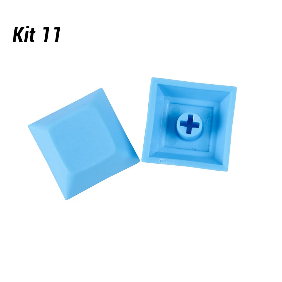 Blue YMDK пустой DSA 1u Keycap 1,4 мм PBT для MX переключатели клавиатуры - Цвет: Blue